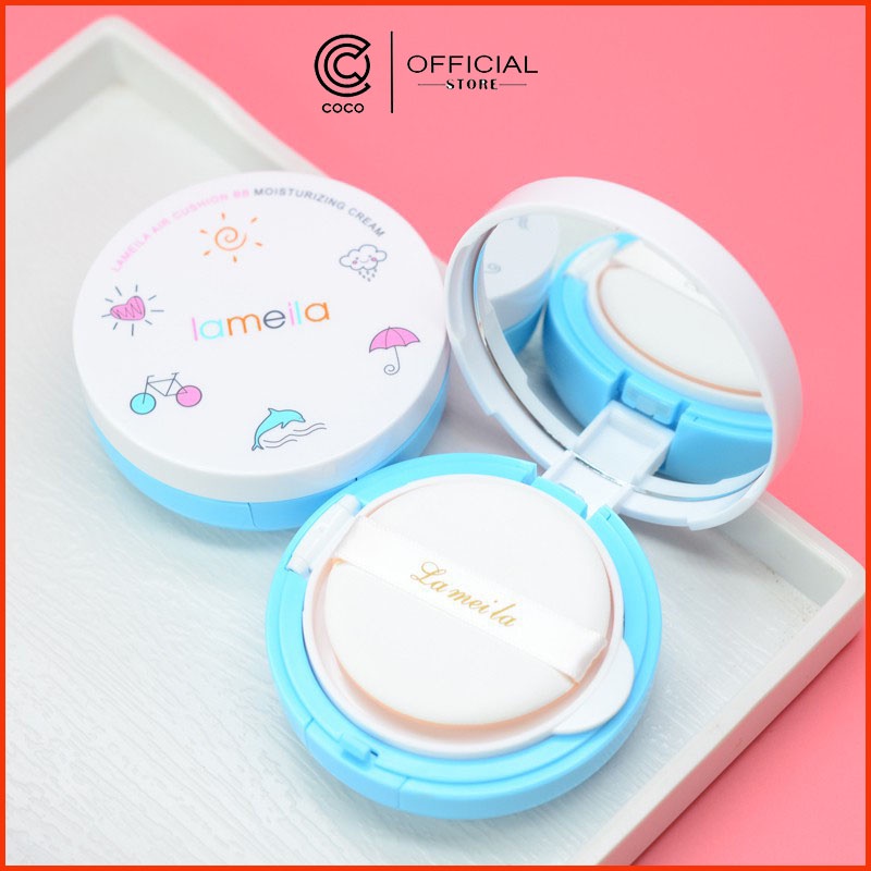 Phấn Nước BB Lameila Air Cushion Sunisa Hoạt Hình - Mẫu Mới Giúp Gương Mặt Đẹp Không Tì Vết