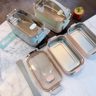 Hộp Cơm INOX 2 Tầng giữ nhiệt