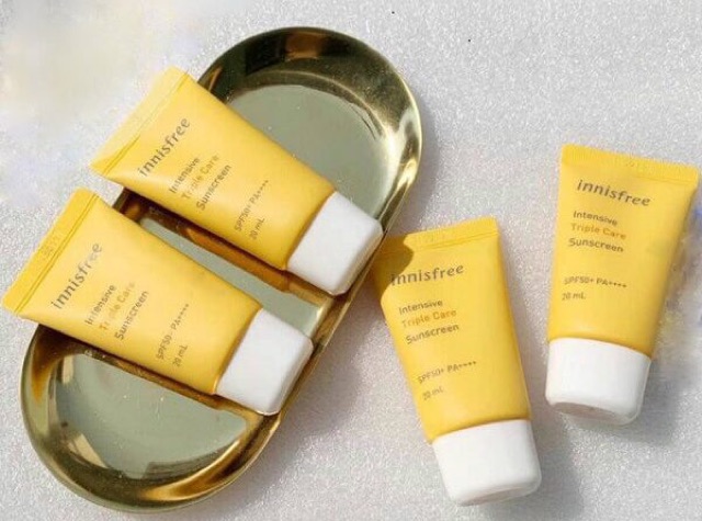 Kem chống nắng Innisfree Intensive Triple Care Sunscreen 20ml | BigBuy360 - bigbuy360.vn