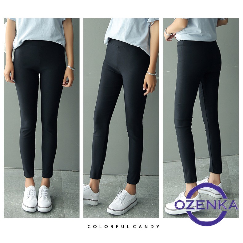 [Mã FADI5K245 giảm 5K đơn bất kì] QUẦN LEGGING DÁNG CỘC TRẺ TRUNG MẶC ĐI LÀM ĐI CHƠI NIGA 451