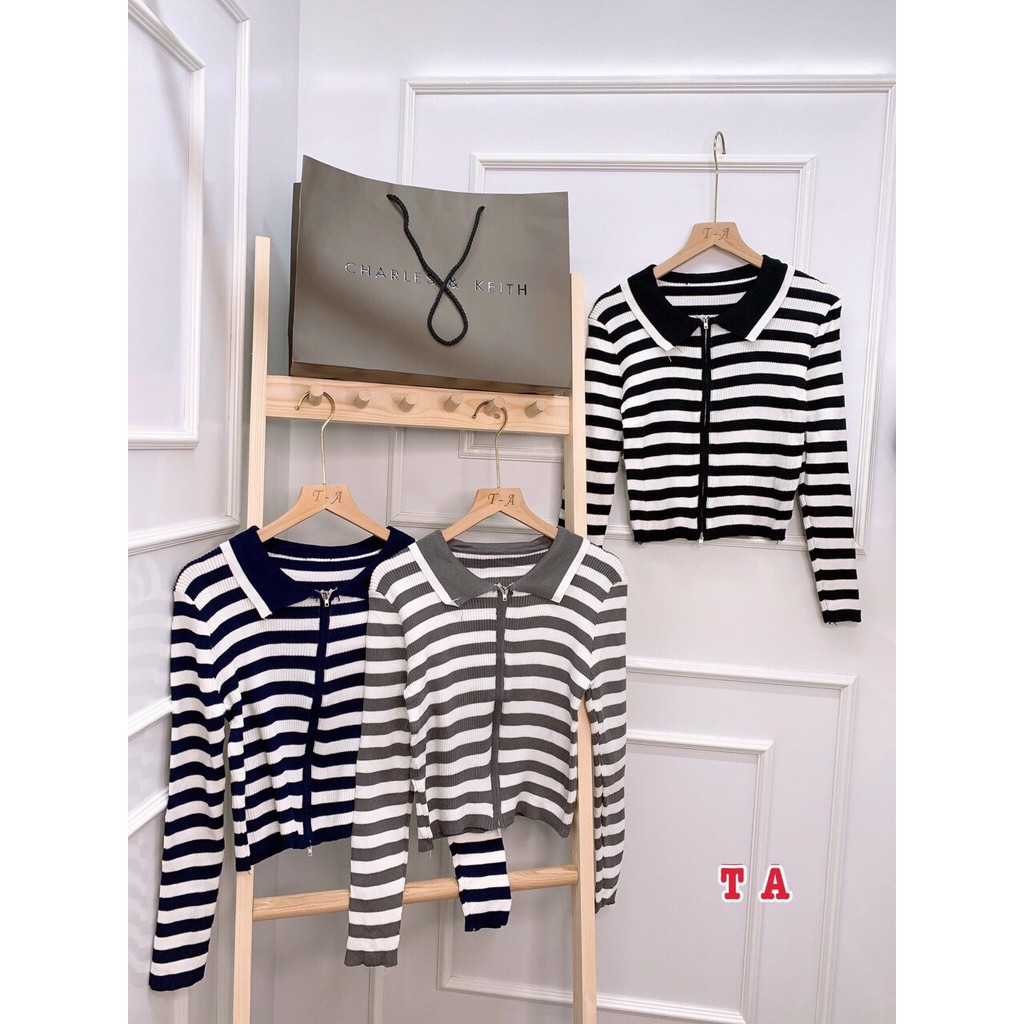 Áo len Cardigan kéo khoá, Chất Len mềm mịn, Mặc Là Xinh