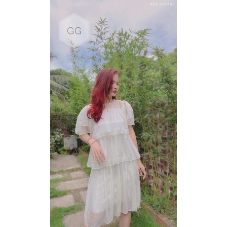 Váy Bầu Sau Sinh Cho Con Ti Thời Trang V86