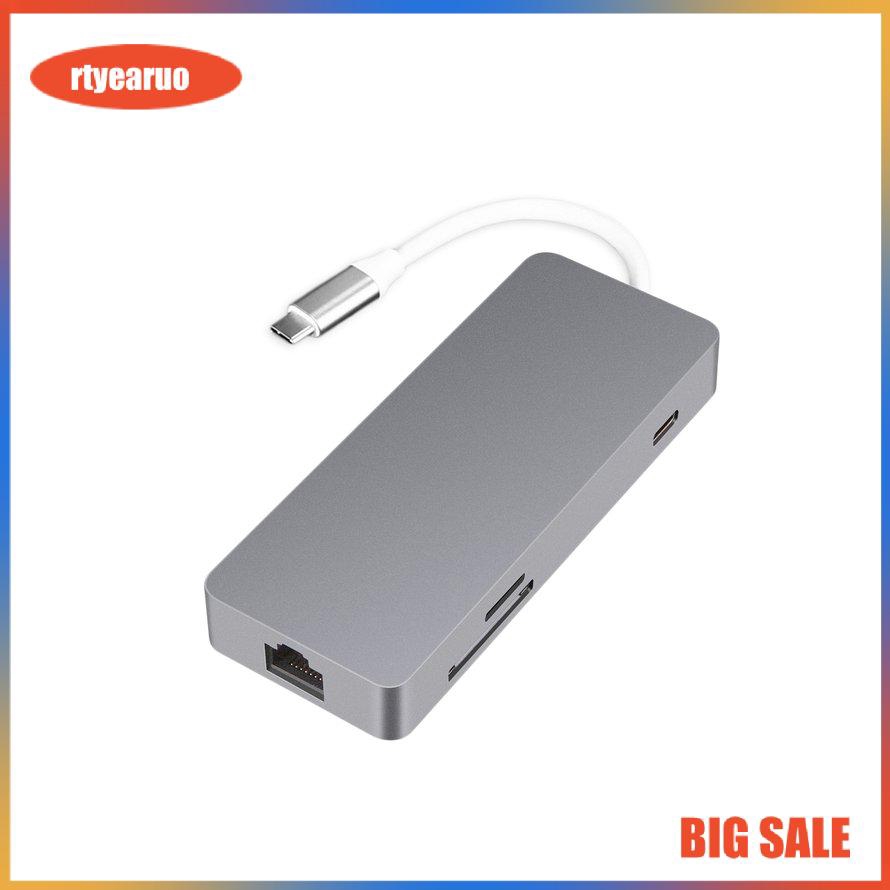 Bộ Chia Cổng Usb Type C Đa Năng 7 Trong 1