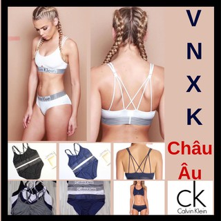 Set đồ lót thể thao nữ CK vnxk xịn siêu mát