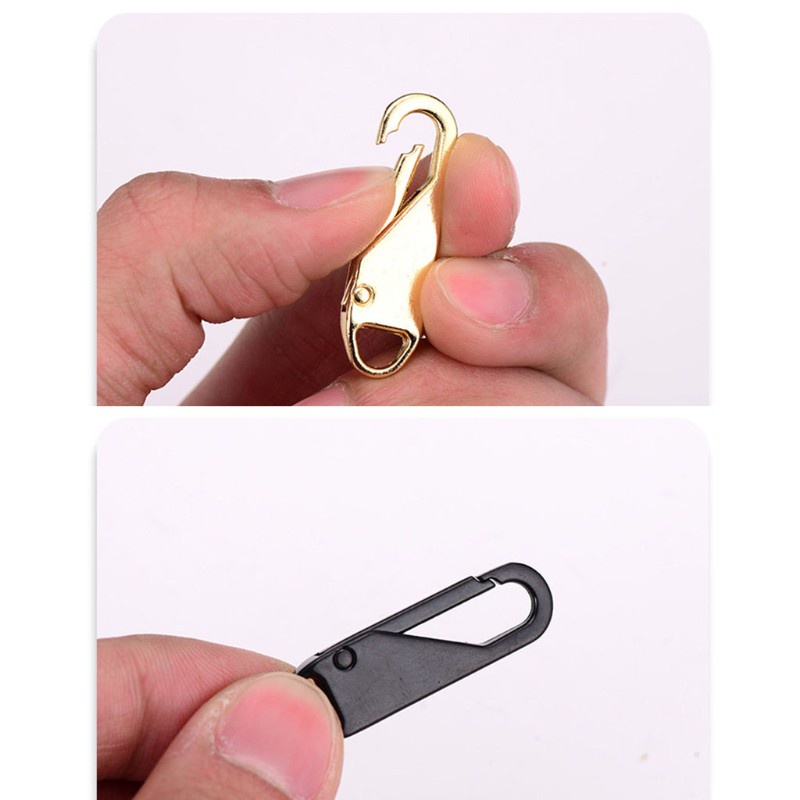 1PC Zipper Pull Replacement Repair Kit Slider Pull Tab Universal Fixer