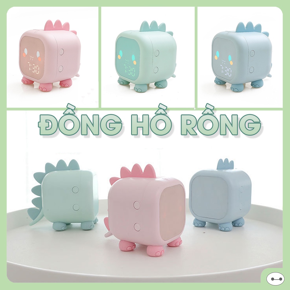 ĐỒNG HỒ LED BÁO THỨC RỒNG ĐÁNG YÊU HÀNG CHẤT LƯỢNG CAO