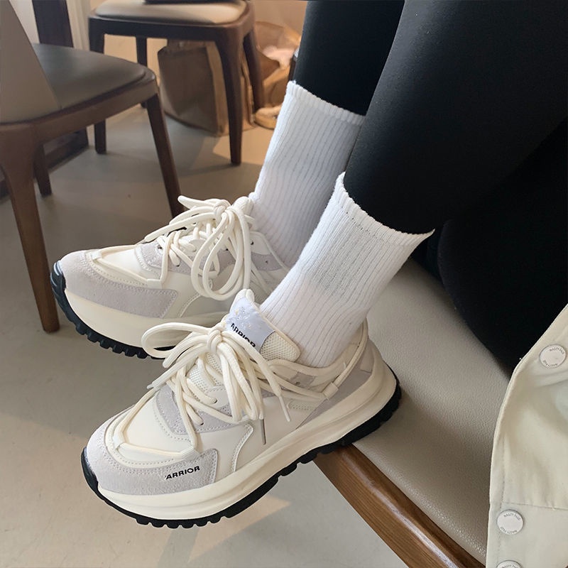 Giày Thể Thao Da Mềm Thời Trang Mùa Xuân Cho Nữ