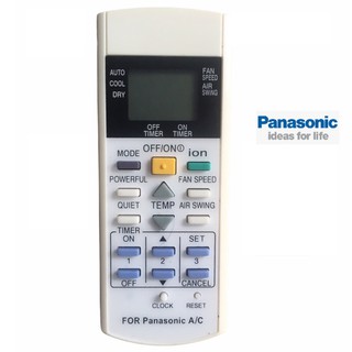 ĐIỀU KHIỂN MÁY LẠNH PANASONIC ION CU/CS- TẶNG KÈM PIN - REMOTE ĐIỀU KHIỂN TỪ XA ĐIỀU HÒA PANASONIC ION CU/CS