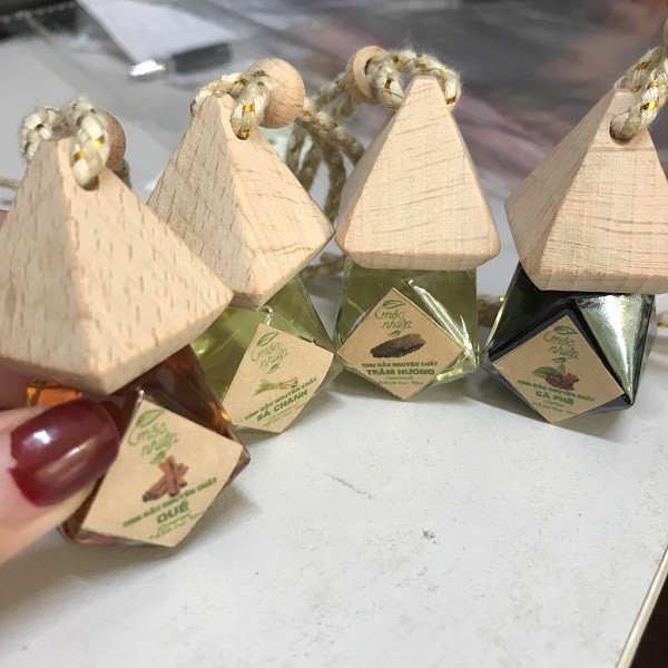 Tinh Dầu Treo Xe Ô Tô Nguyên Chất 100% - Tinh Dầu Treo Xe Hơi Mộc Nhiên 16 Mùi Tùy Chọn