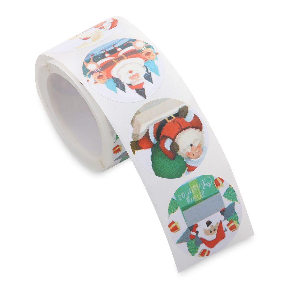 CHOOKEY Sticker Dán Trang Trí Quà Giáng Sinh