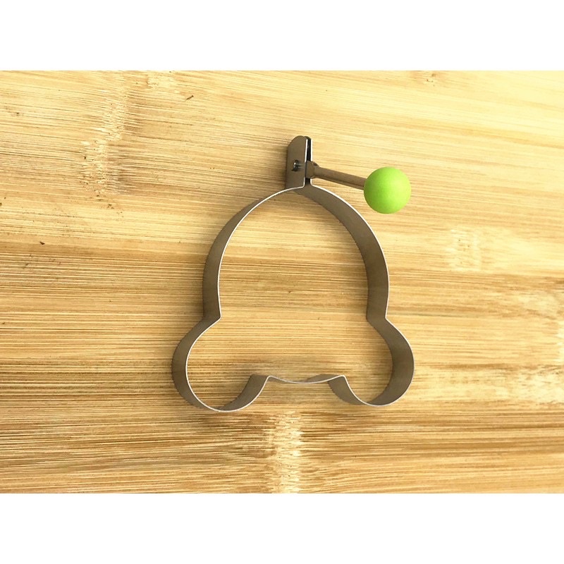 Khuôn chiên trứng, làm bánh inox tạo hình trái tim, ngôi sao, bông hoa 2K7