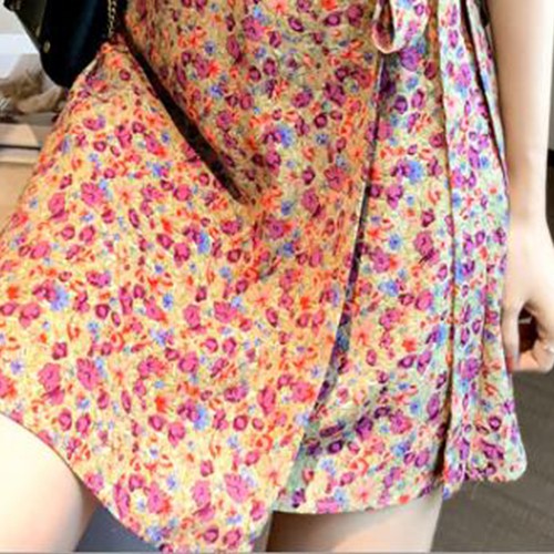 Đầm voan nữ hoa nhí lụa tay phồng dễ thương dự tiệc - Váy đầm nữ thắt eo cá tính tôn dáng che khuyết điểm tốt - Anquachi | BigBuy360 - bigbuy360.vn