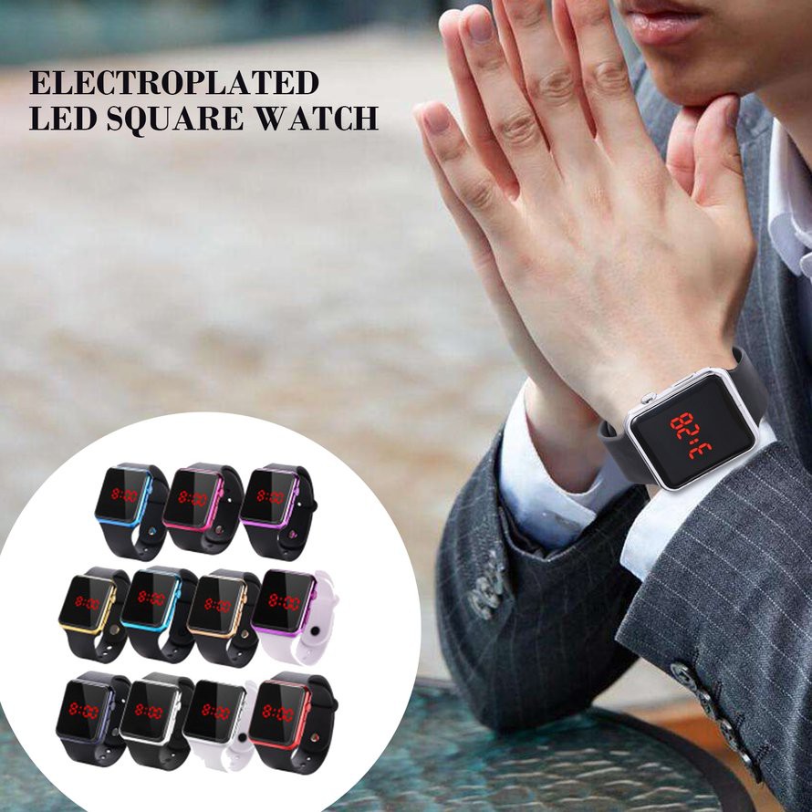 Đồng hồ thời trang nam nữ Led phong cách Hàn