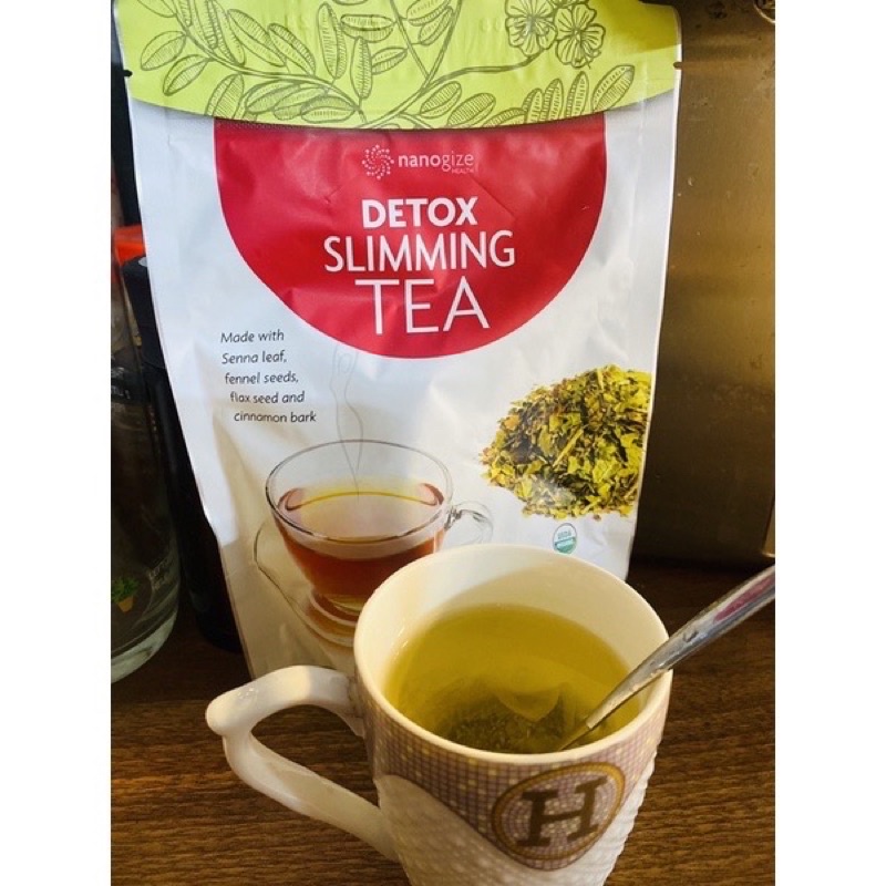 TRÀ THẢO DƯỢC NANOGIZE DETOX SLIMMING TEA USA
