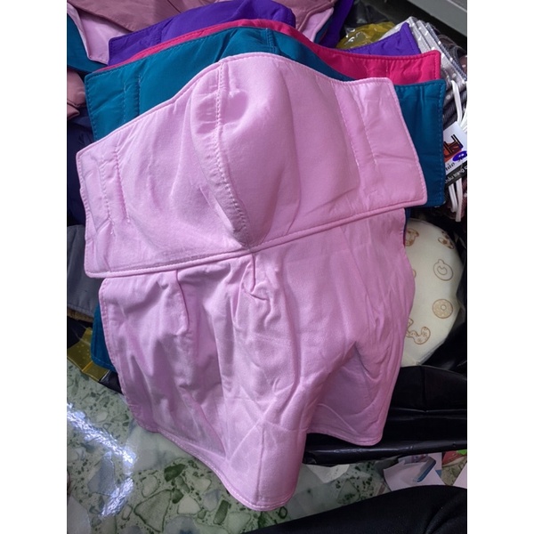 Khẩu Trang Nữ Che Cổ Vải Kate Màu