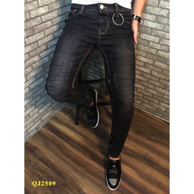 Quần Jean Nam trơn 2509