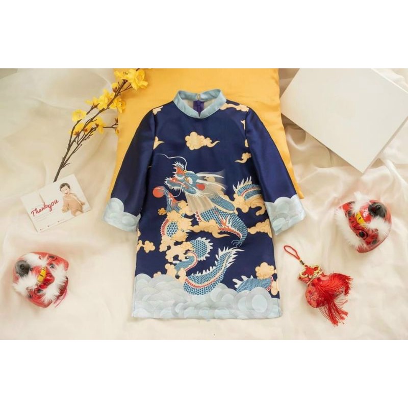 🥰 Áo dài tết cho bé trai cao cấp bé 🍒 FREESHIP🍒 họa tiết đẹp xinh xắn đẹp giá rẻ hàng thiết kế bán sỉ