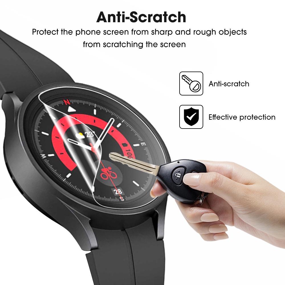 1 Kính Cường Lực 9D Bảo Vệ Mặt Đồng Hồ Samsung Galaxy Watch 5 Pro