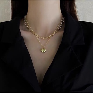 Vòng cổ dây chuyền vàng trái tim