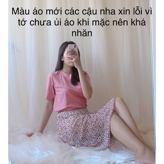 Chân Váy Hoa Nhỏ Eo Bo Chun 2 size S,M