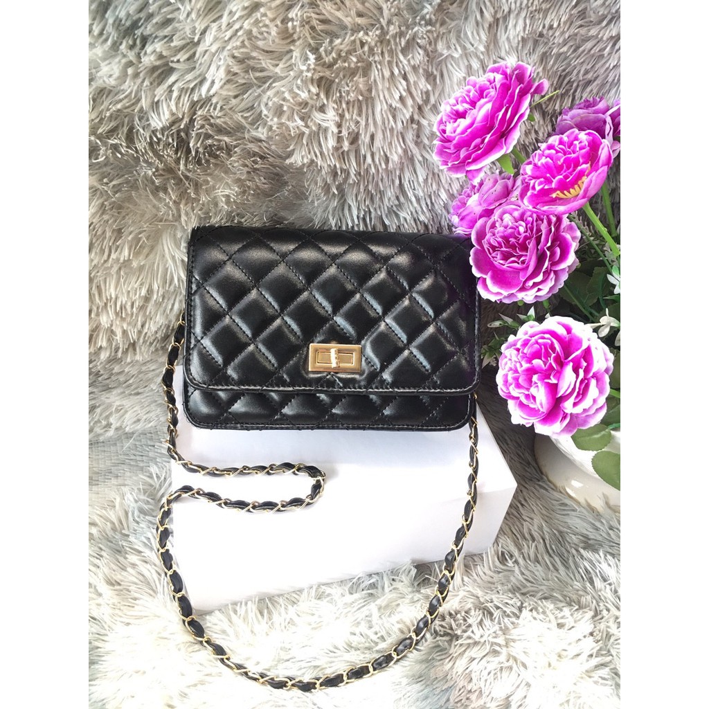 Túi đeo chéo Katun trần trám khóa xoay 🧡🧡🧡 Freeship