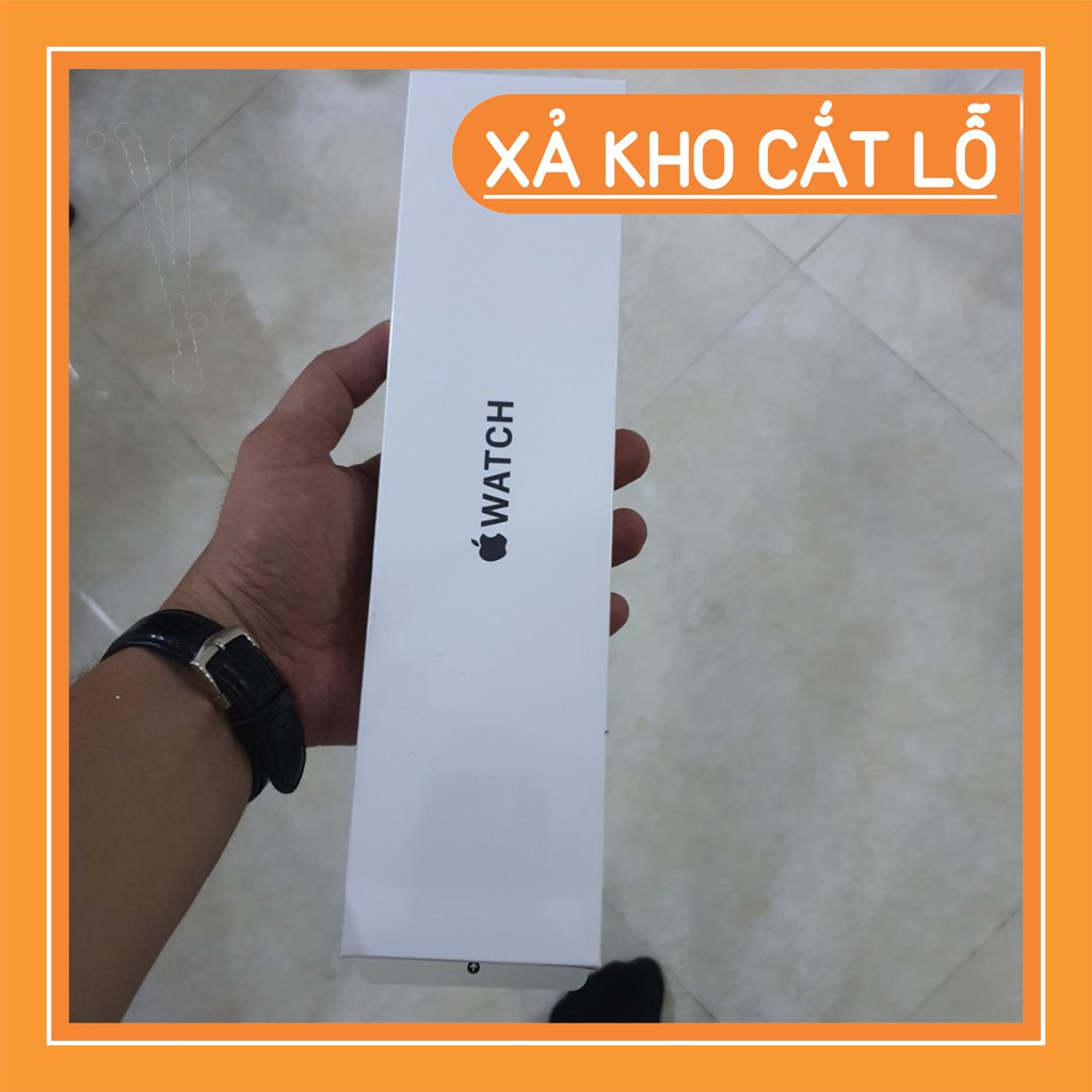 [Chính Hãng] [Nguyên Seal]  Đồng Hồ Thông Minh Apple Watch S6 40mm 44mm (GPS) viền nhôm xám - Dây cao su Phước Hàng Chuẩ