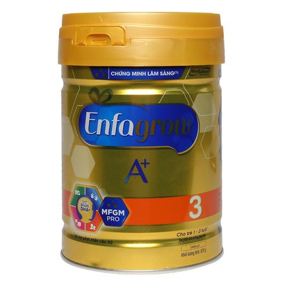 Sữa Enfagrow A+ 3 360 Brain DHA+ và MFGM Pro 870g (1 - 3 tuổi)