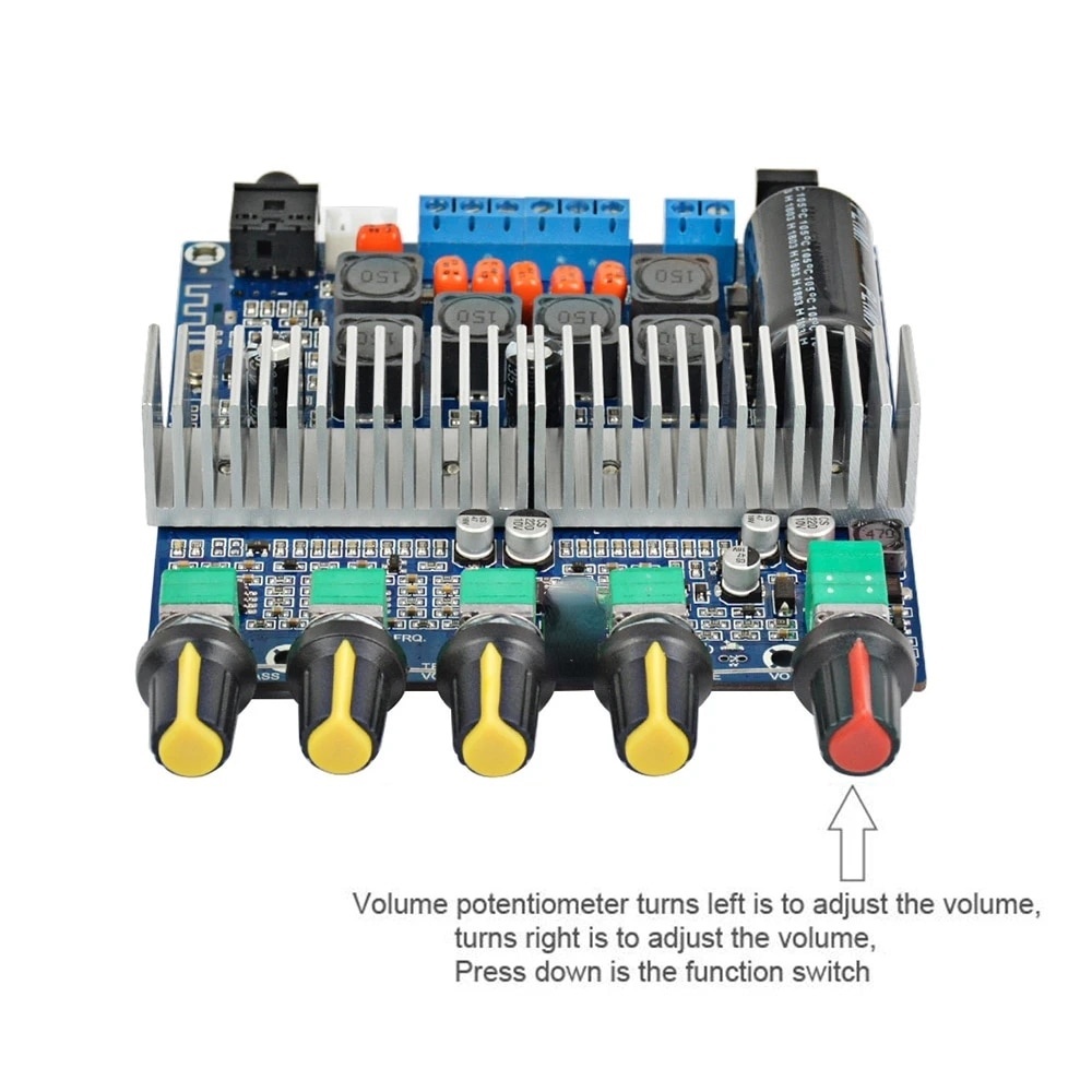 Bảng Mạch Khuếch Đại Âm Thanh TPA3116 2.1 Bluetooth 5.0 Chất Lượng Cao