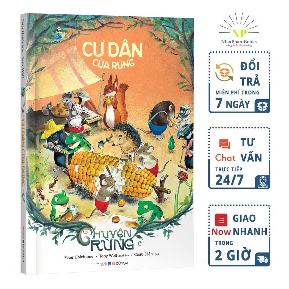 Sách - Chuyện Rừng - Cư Dân Của Rừng Tặng Kèm Bookmark