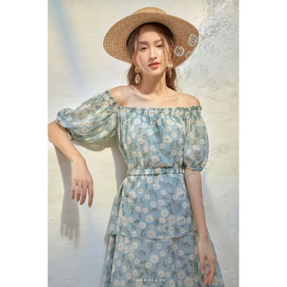OLV - Đầm hoa Aqua Pura Set