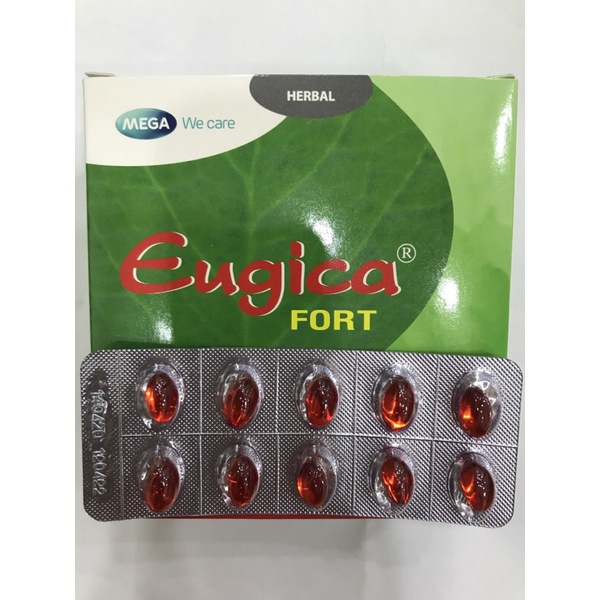 eugica fort - hỗ trợ xông họng, cơ thể ...giảm sổ mũi, cảm cúm