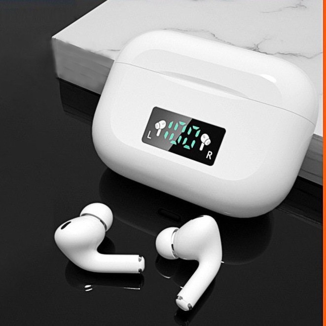 Tai nghe bluetooth Apro 3 Wireless 5.0 chính hãng màn hình led kỹ thuật số hiển thị pin, tai nghe âm thanh sống động