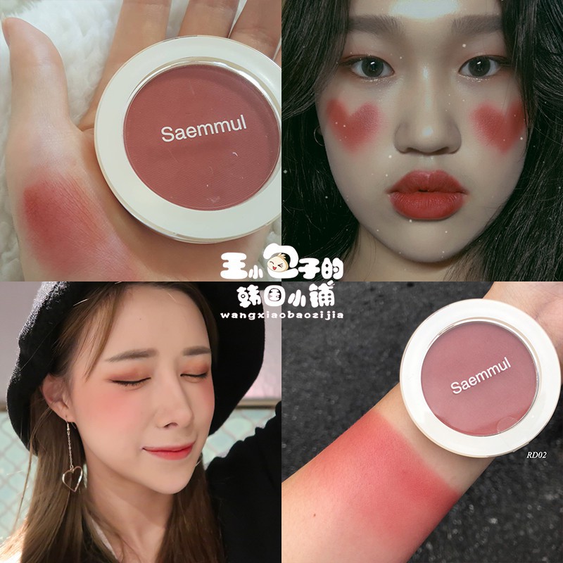 Phấn Má Hồng The Saem Saemmul Single Blusher | BigBuy360 - bigbuy360.vn