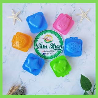 Set 6  Khuôn Bento, Làm Đậu Hũ Non, Ép Cơm, Ép Trứng, Làm Bánh,...Cho Bé Ăn Dặm