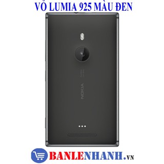 NẮP LƯNG LUMIA 925 MÀU ĐEN	[VỎ ZIN, XỊN]