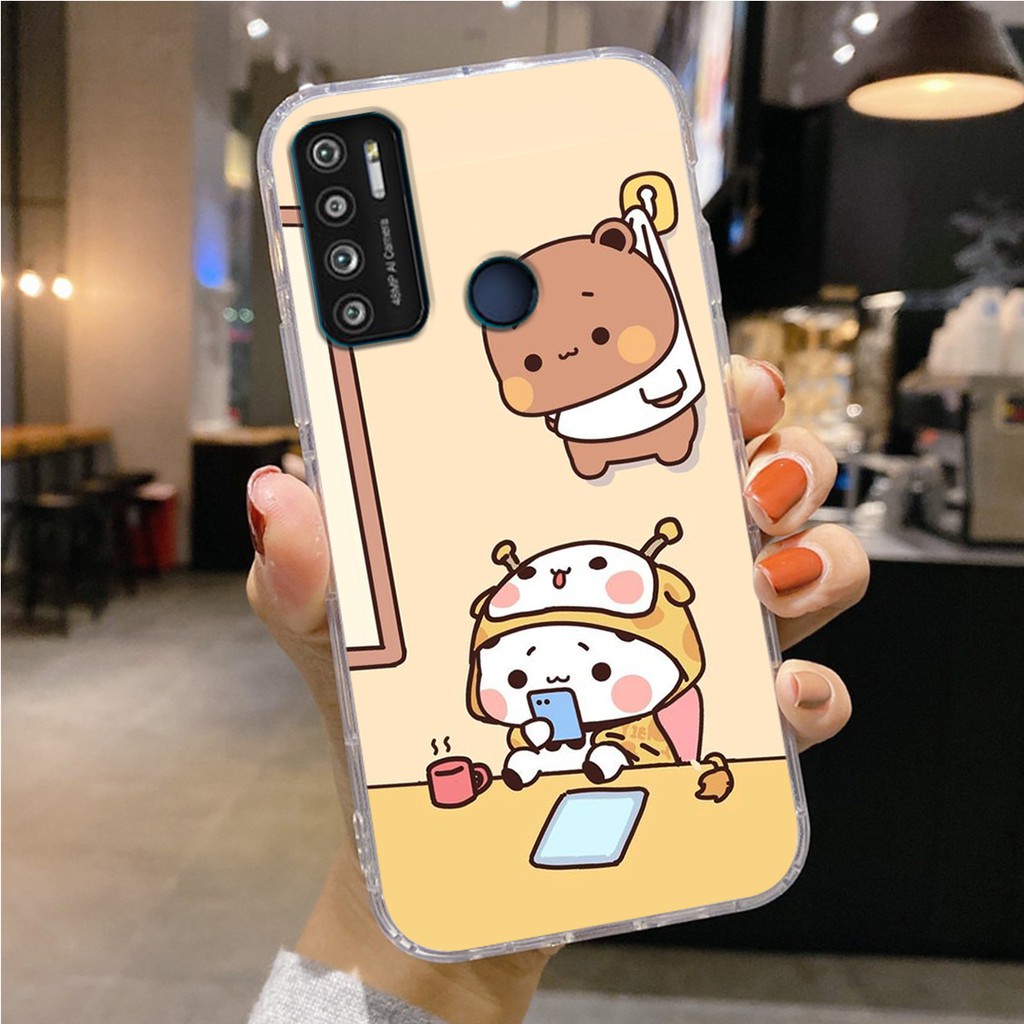 ỐP LƯNG VSMART STAR 3/STAR 4/STAR 5/JOY 4/LIVE 4, IN HÌNH GẤU ĐÔI SIÊU ĐÁNG YÊU.