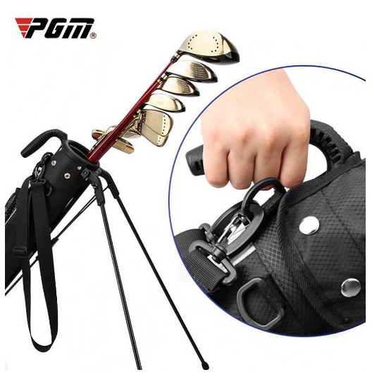 Túi gậy golf mini PGM size nhỏ 6 - 9 gậy vải bạt chống thấm nước túi cầm tiện lợi di chuyển TM047