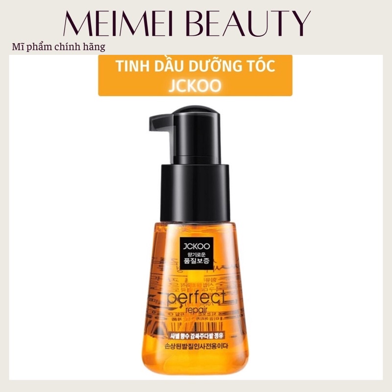Tinh dầu dưỡng tóc JCKOO Perfect Repair 70ml Serum Phục hồi Tóc uốn, nhuộm, tóc hư tổn khô xơ giữ nếp, mượt tóc TD08