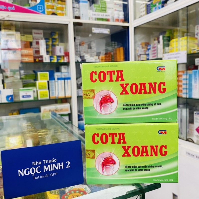 ✅ [Chính Hãng] COTA XOAN COTA XOANG ( hộp 50 viên ) hổ trợ viêm mũi dị ứng Viêm xoang