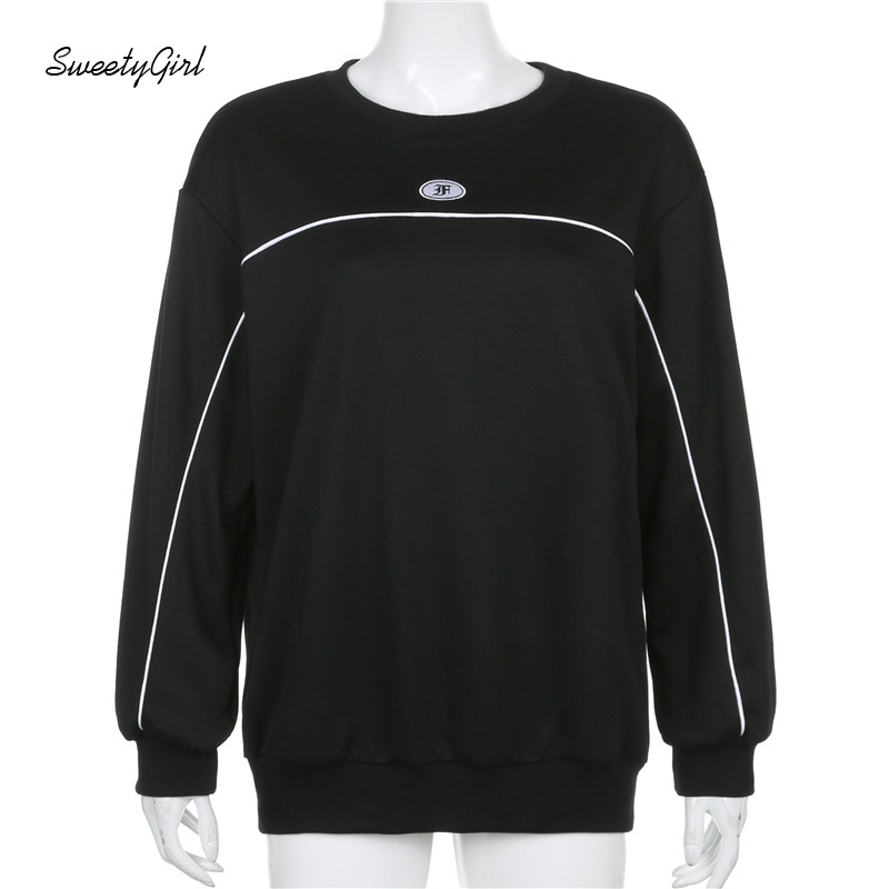 Áo Nỉ Nữ Dài Tay Cổ Tròn Thời Trang Hàn