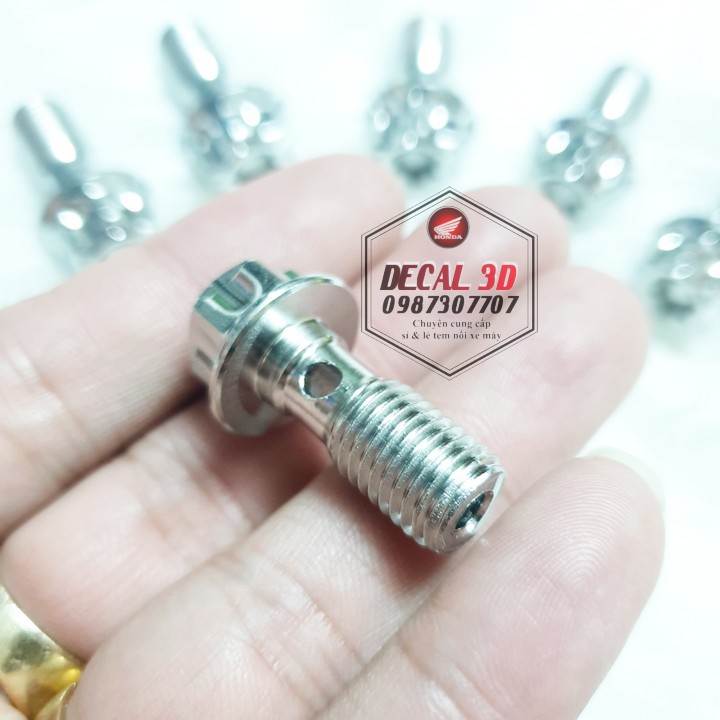 ỐC DẦU THẮNG SALAYA INOX 304 ĐẦU VƯƠNG MIỆNG SIÊU ĐẸP