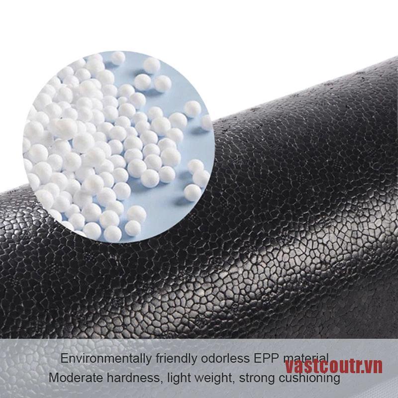 Con Lăn Xốp Tập Yoga Màu Đen 3 Kích Cỡ 30 / 45 / 60 CM