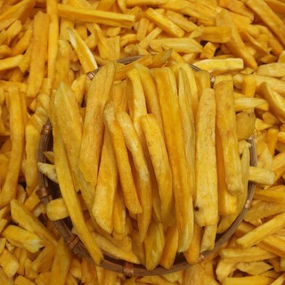 Khoai Lang Vàng Sấy Giòn Dạng Cọng Hàng Xuất Khẩu Lon 300gr