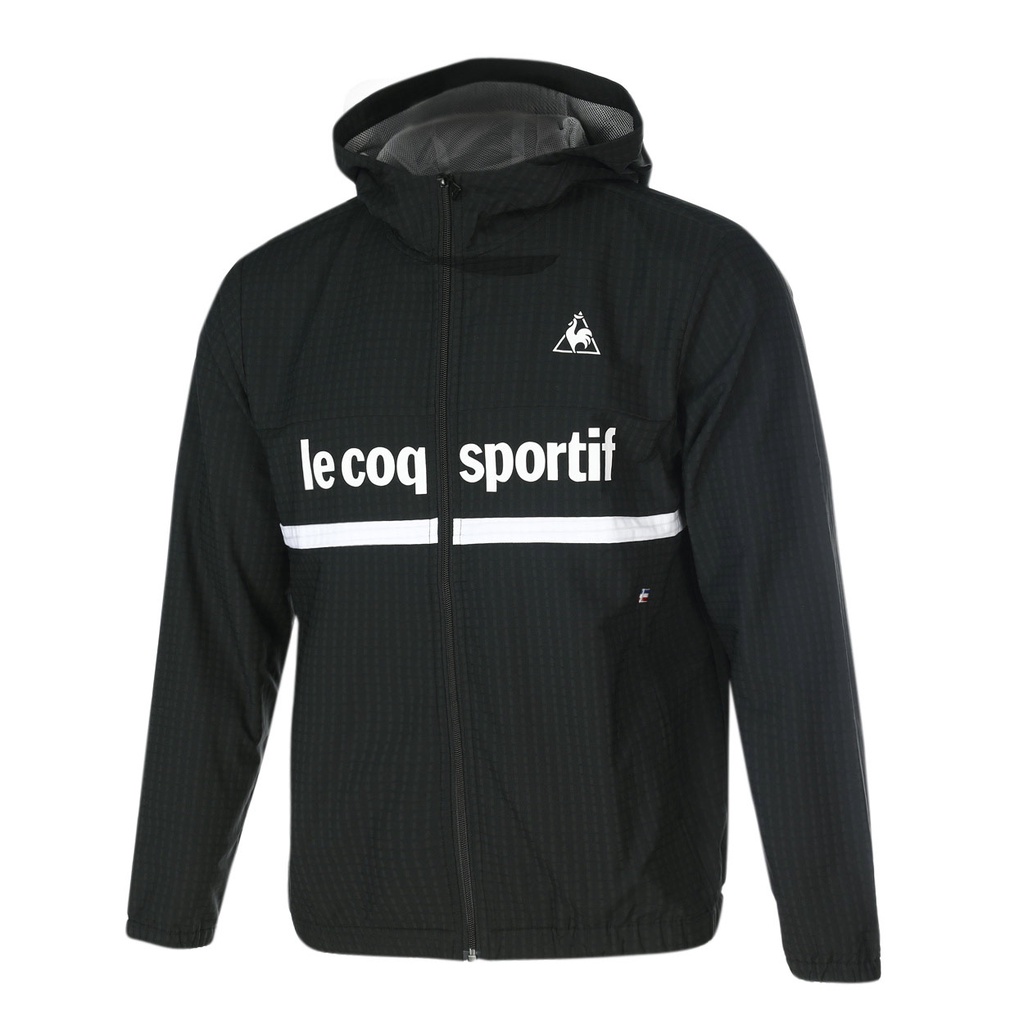 Áo nỉ Lecoq Sportif nam QMMQJF20-BLK