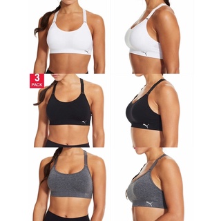 Set 3 puma sport bra áo tập thể thao gym, yoga, nhảy