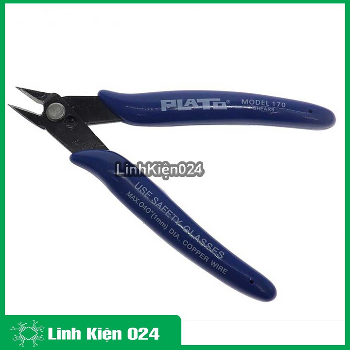 Combo 5 Kìm Cắt Chân Linh Kiện PLATO 170 125mm