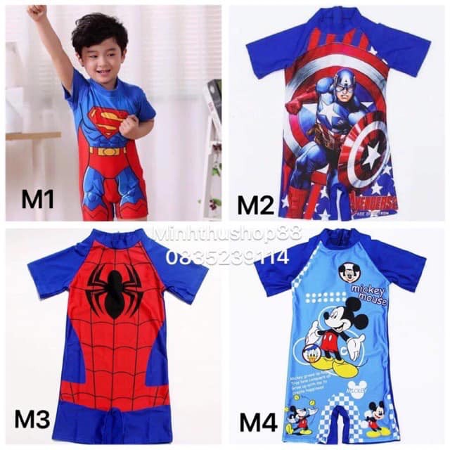 BỘ ĐỒ TẮM CHO BÉ