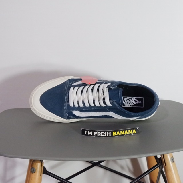 Giày Vans Old Skool 36 Sf Chất Liệu Denim Màu Xanh Navy Đậm