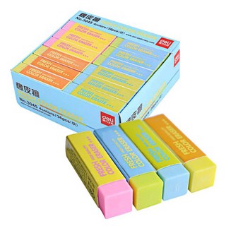Gôm tẩy nhiều màu deli 3045