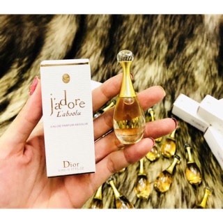 👉🏻Bản này là bản L'absolu, là bản nâng cấp, thơm toả hơn, thom hơn💋Dior J'adore L'absolu EDP 5ml